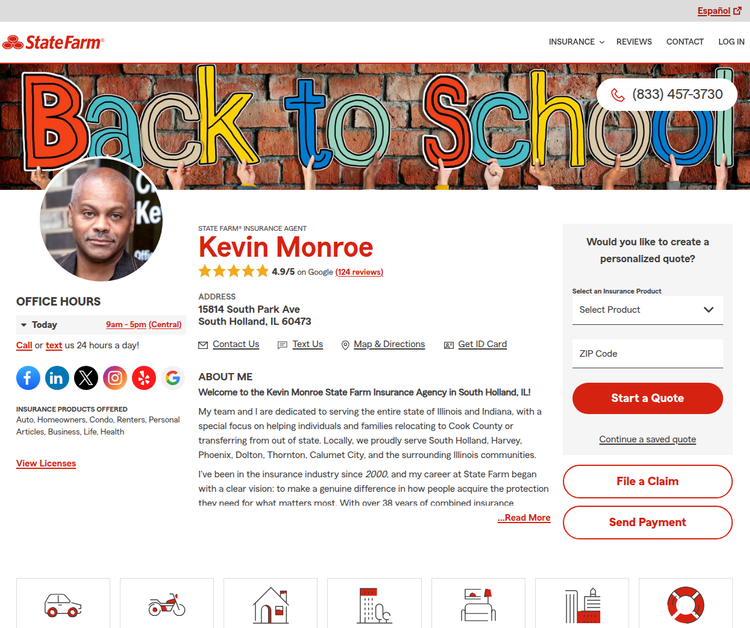 Kevin Monroe - State Farm Insurance Agent