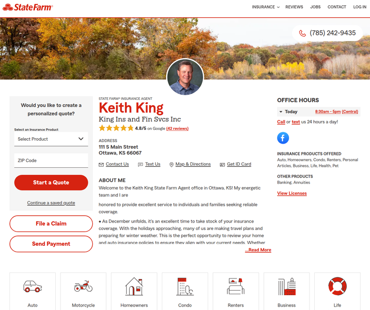 Keith King - State Farm Insurance Agent