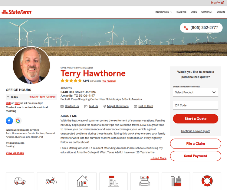 Terry Hawthorne - State Farm Insurance Agent
