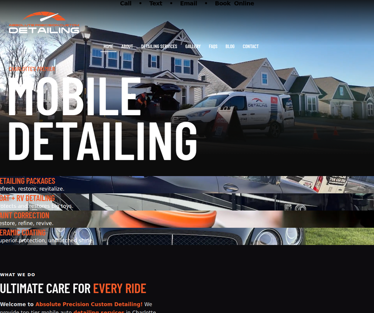 Absolute Precision Custom Detailing, LLC