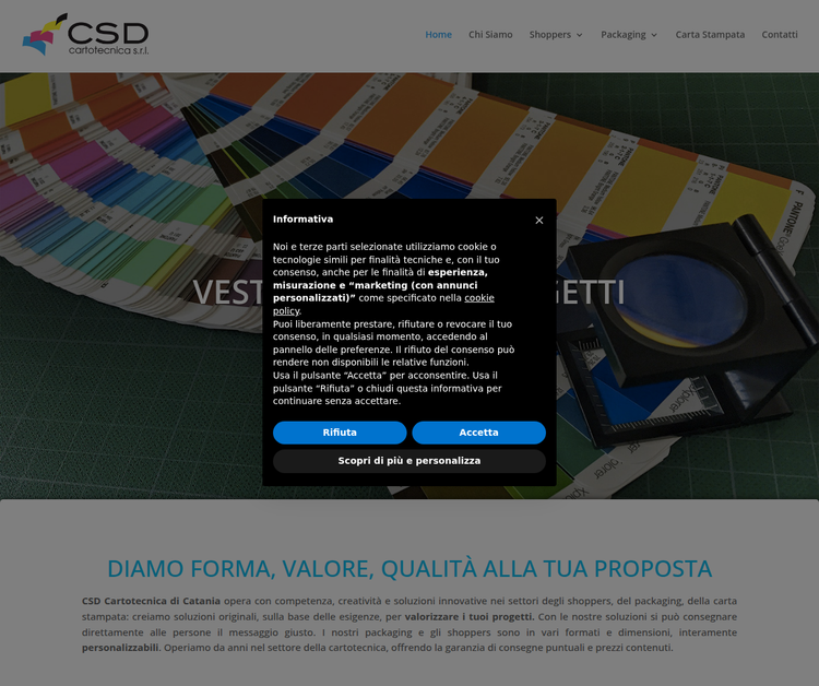 Csd Cartotecnica | Shopper - Packaging - Carta Stampata