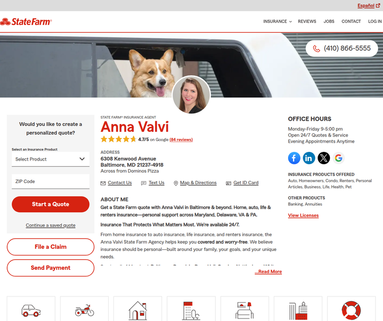 Anna Valvi - State Farm Insurance Agent