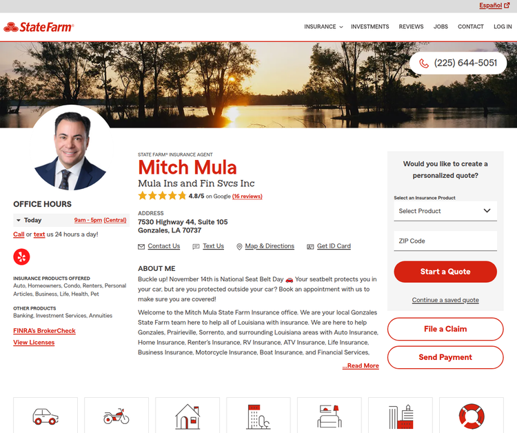 Mitch Mula - State Farm Insurance Agent