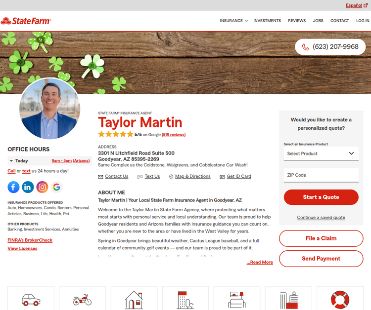Taylor Martin - State Farm Insurance Agent