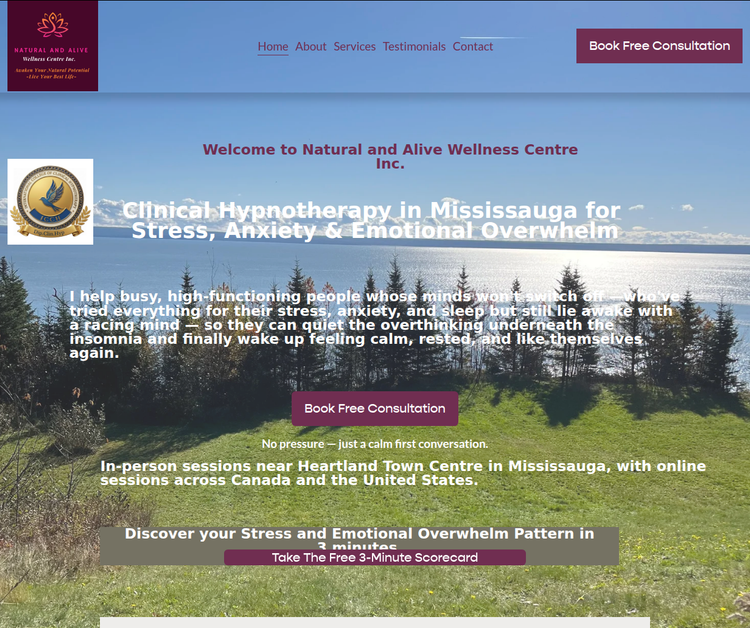 Natural and Alive Wellness Centre Inc.