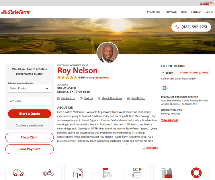 Roy Nelson - State Farm Insurance Agent