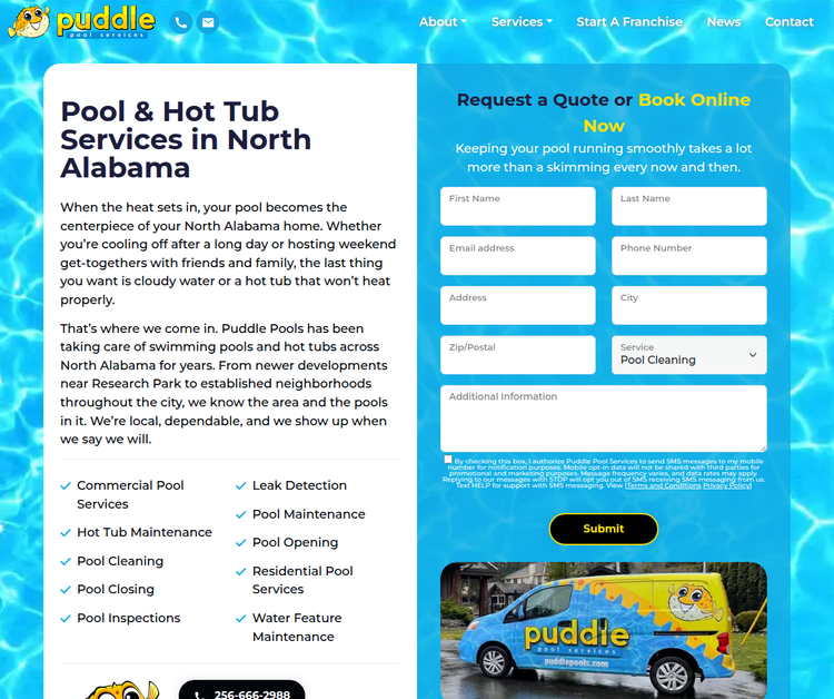 Puddle Pool Services