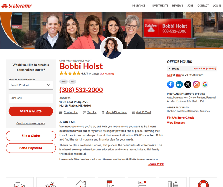 Bobbi Holst - State Farm Insurance Agent