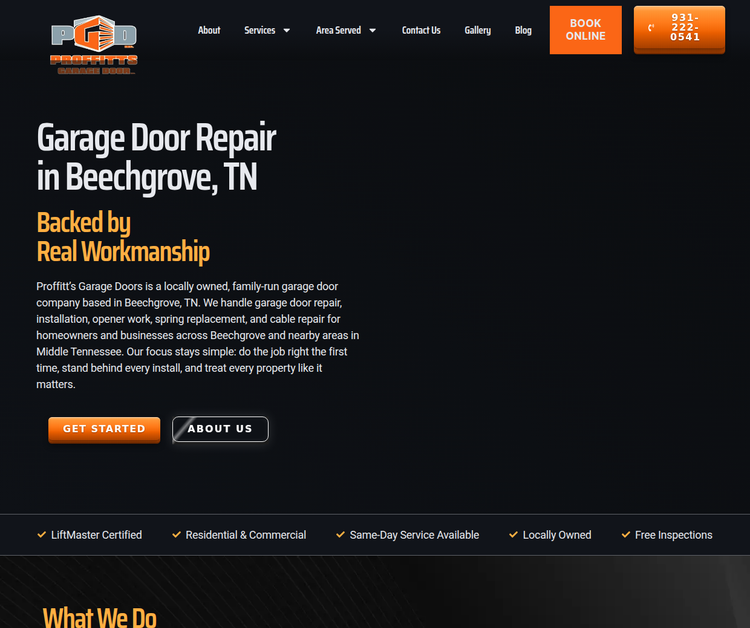 Proffitt's Garage Door Repair and Install Inc.