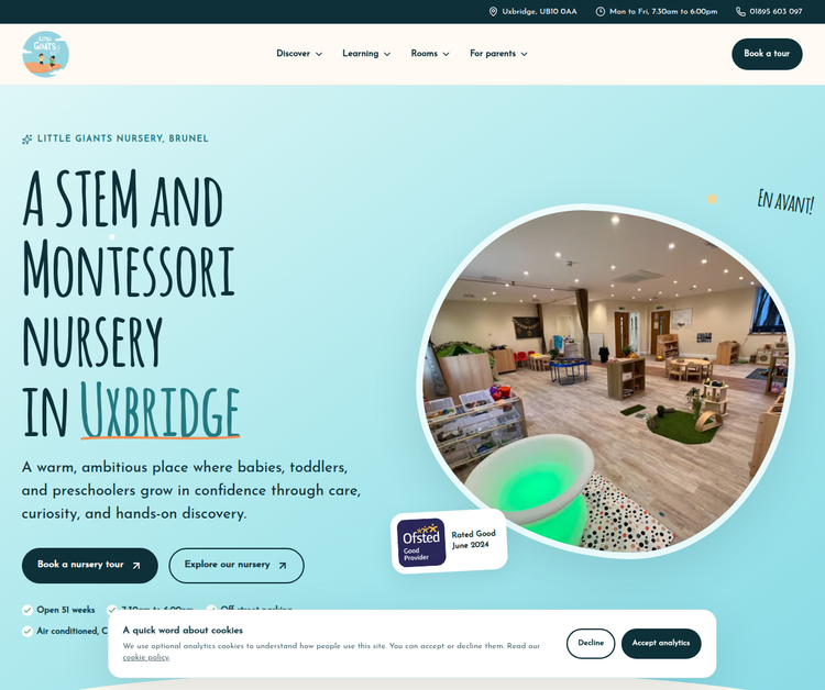 Little Giants Nursery, Brunel