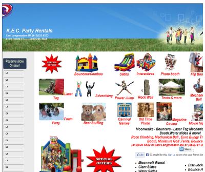 Bounce House Moonwalk Rental K. E. C Party Rentals