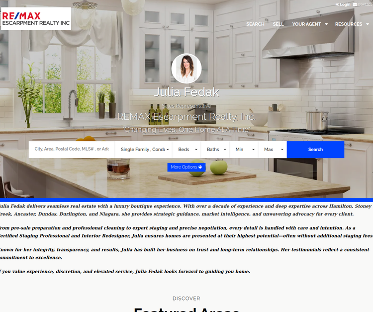 Julia Fedak , Realtor