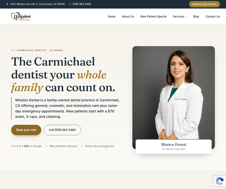 Mission Dental – Dr. Nimrat Tung