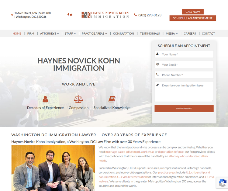 Haynes Novick Kohn Immigration