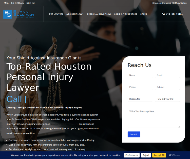 Houston’s Premier Personal Injury & Trial Law Firm