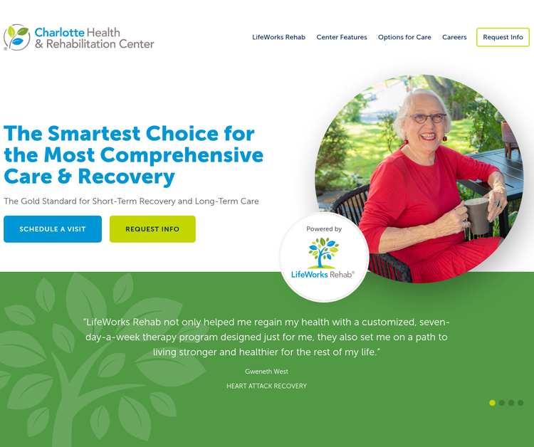 The SMARTEST CHOICE FOR THE MOST COMPREHENSIVE CARE & RECOVERY