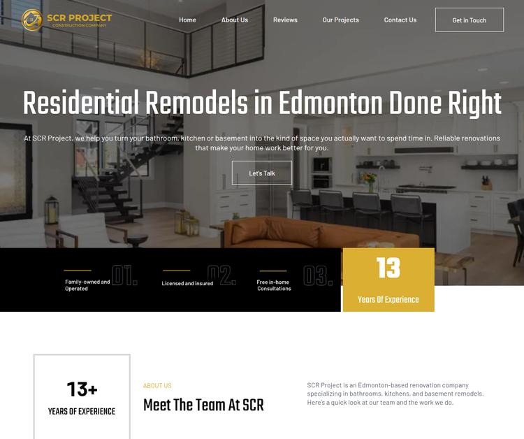 Scr Project Ltd - Construction And Renovation Company