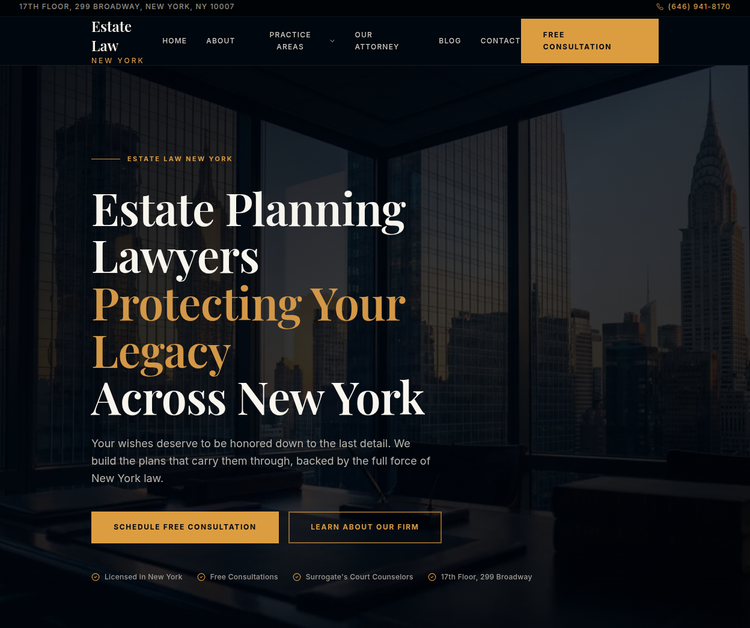 Estate Law New York