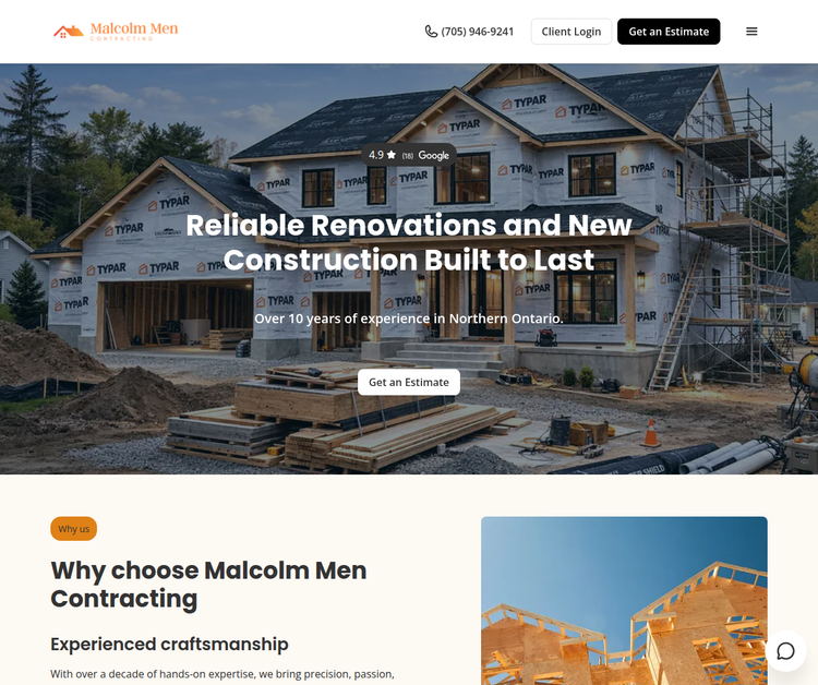 Malcolm Men Contracting