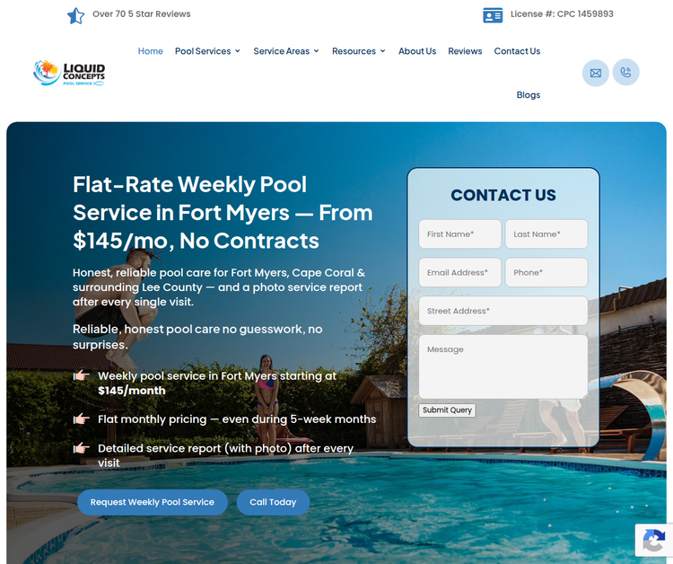 Liquid Concepts Pool Service
