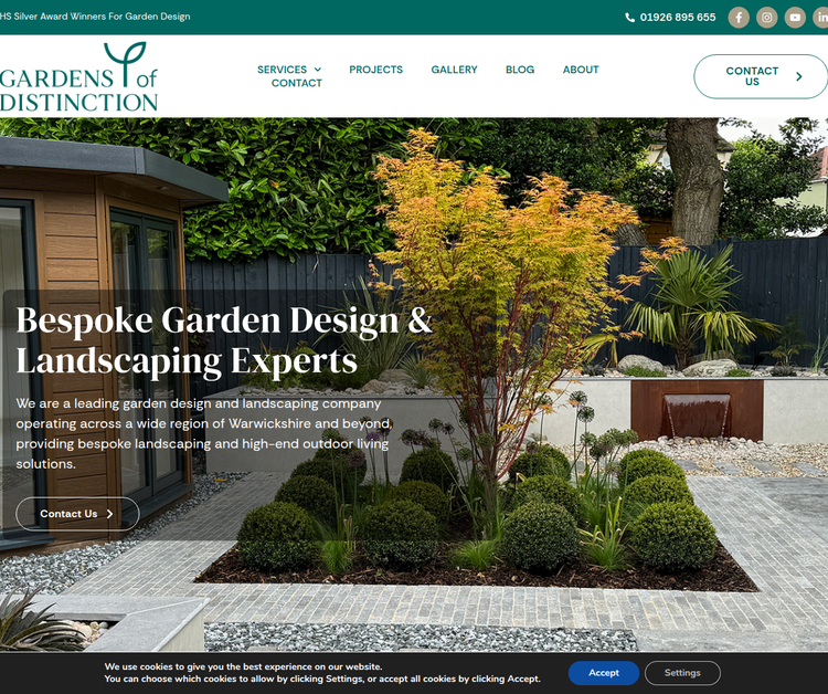 Bespoke Garden Design & Landscaping Experts