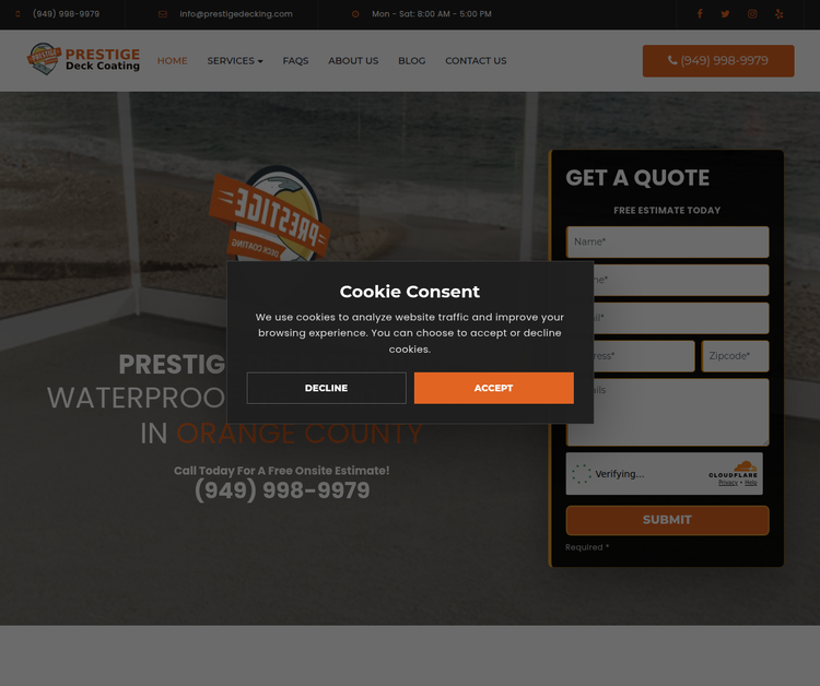 Prestige Deck Coating