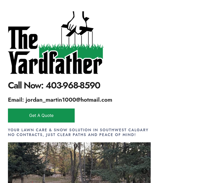 Your Lawn Care & Snow Solution in Southwest Calgary