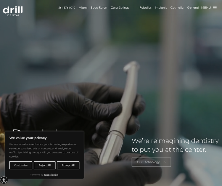 Drill Dental Implants Boca Raton