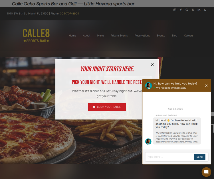 Calle Ocho Sports Bar and Grill