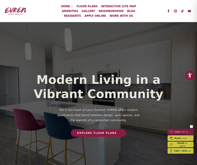 Experience Modern Living at EVREN Apartments