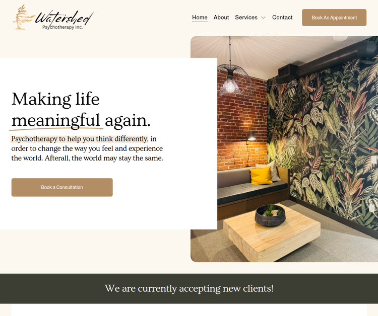 Watershed Psychotherapy Inc.