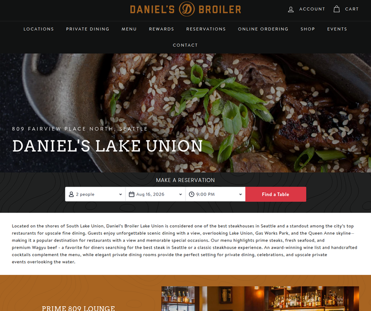 Daniel's Broiler