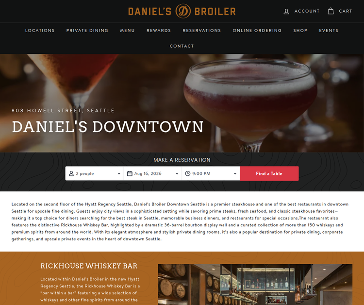 Daniel's Broiler Downtown