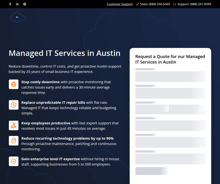 SDSONE - Austin Managed IT Services Company