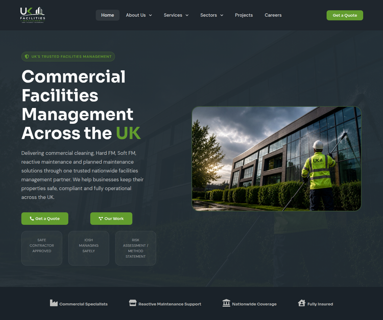 Commercial Facilities Management Across the UK