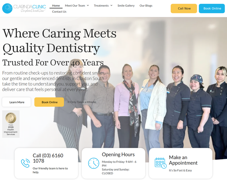 Clarinda Clinic - Dentist Clayton South