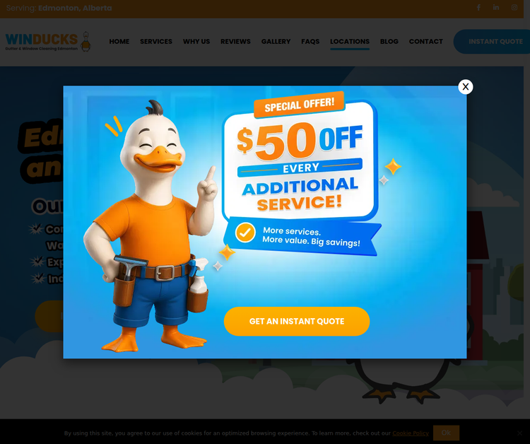 Winducks Gutter & Window Cleaning Edmonton