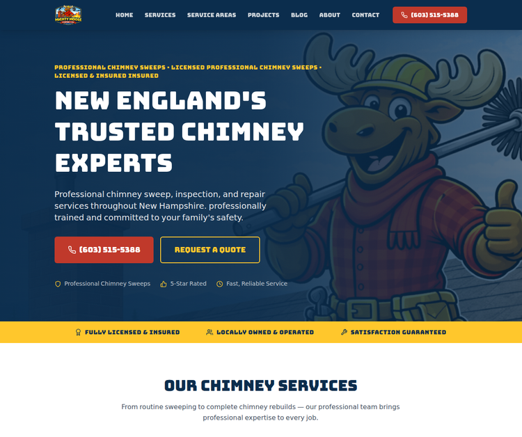 Mighty Moose Chimney