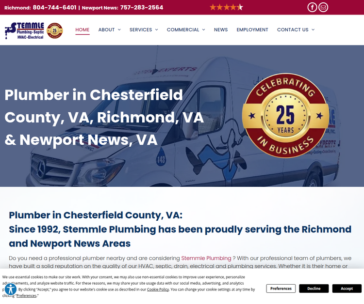 Stemmle Plumbing Repair Inc.