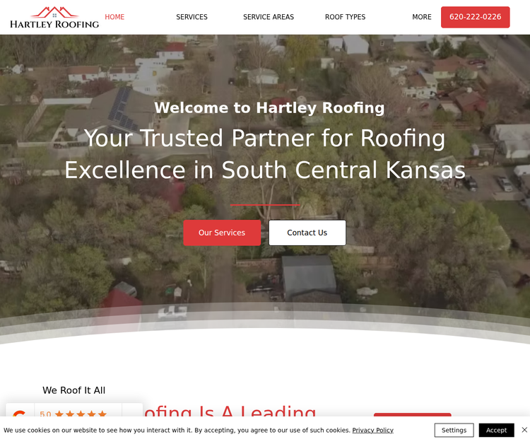 Hartley Roofing - Your Trusted Partner for Roofing Excellence in South Central Kansas