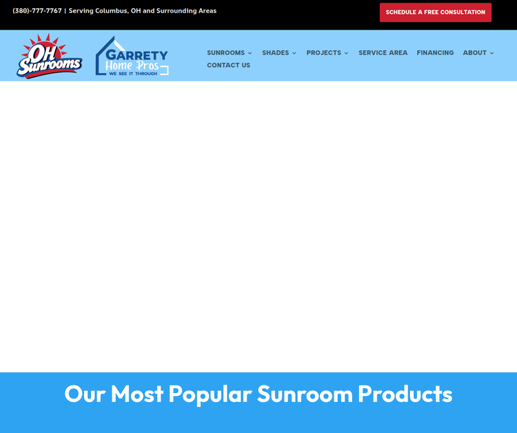 OH Sunrooms by Garrety Home Pros