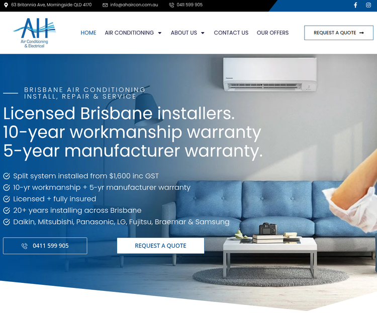 AH Airconditioning & Electrical