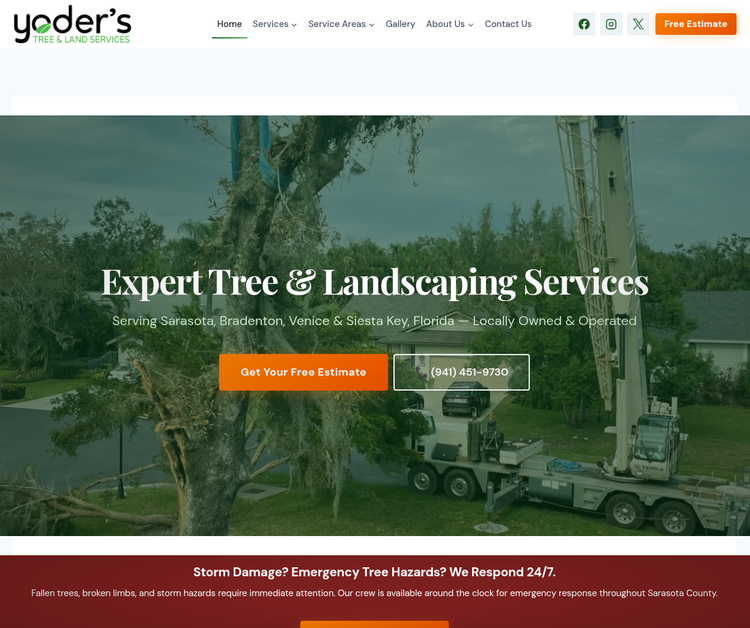 YODER'S TREE AND LAND SERVICES