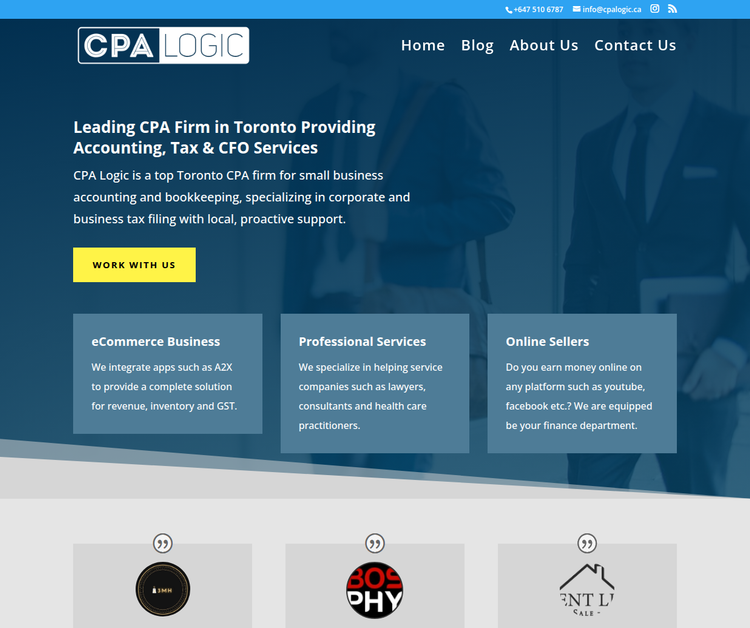 Leading CPA Firm in Toronto Providing Accounting, Tax & CFO Services