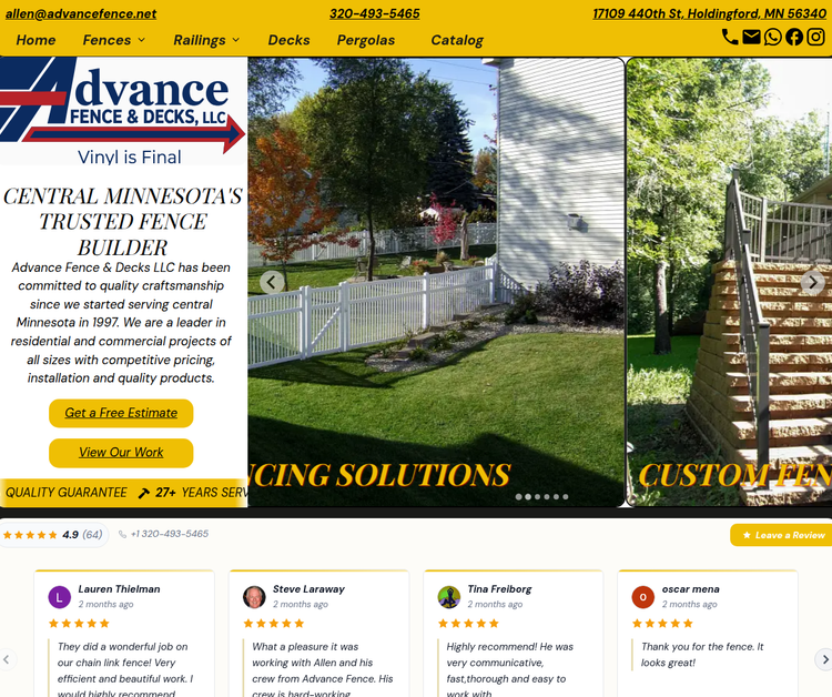 Advance Fence and Decks, LLC