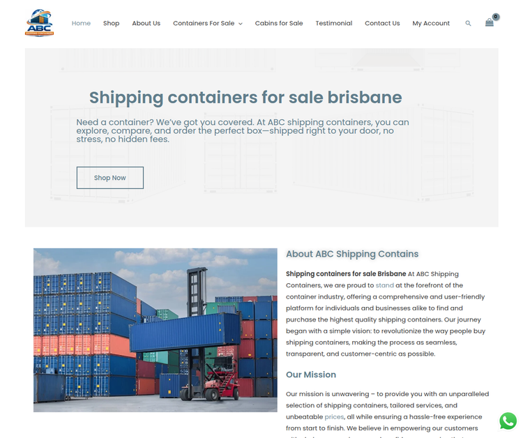 ABC shipping containers
