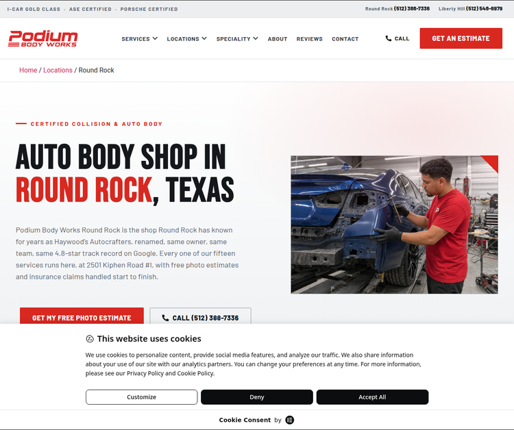 Podium Body Works