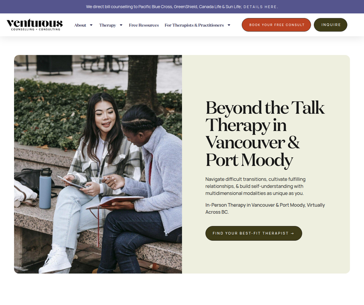 Venturous Counselling And Consulting