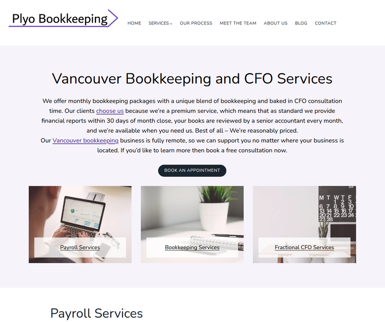 Vancouver Bookkeeping and CFO Services