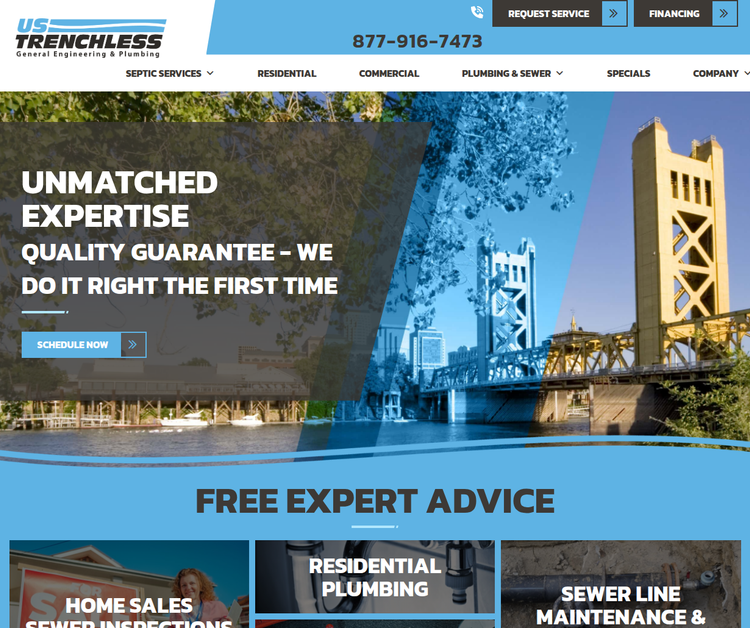 US Trenchless – Trenchless Plumbing & Sewer Services